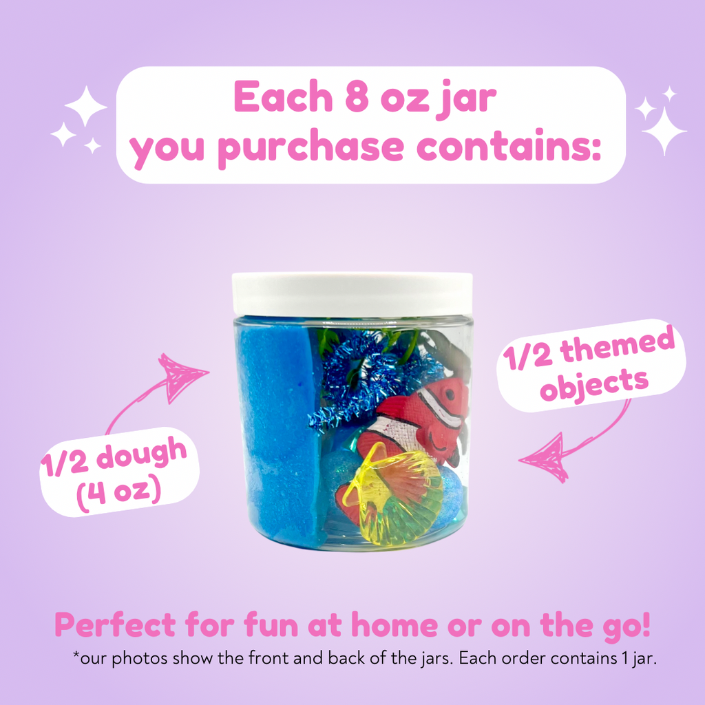 Ocean creatures playdough sensory kit, view 5