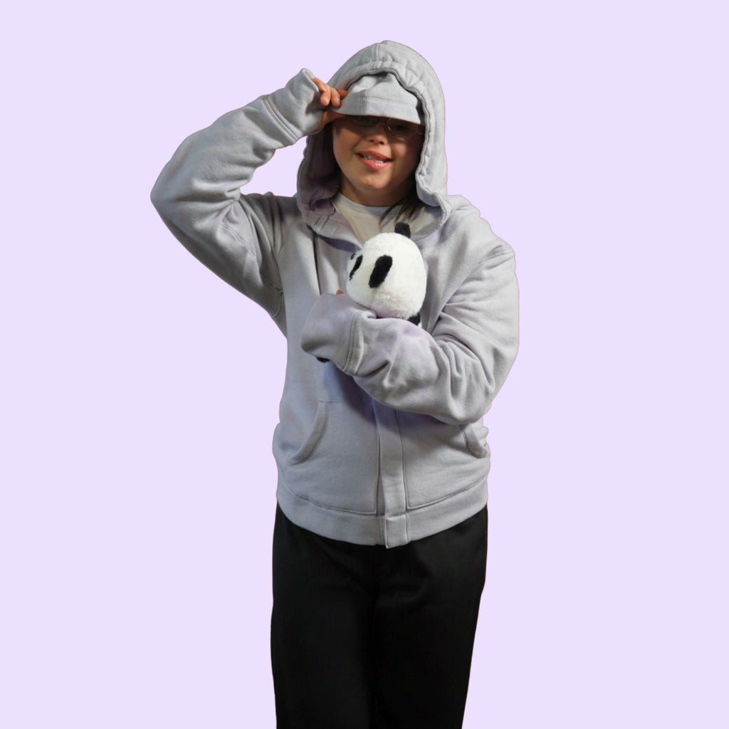 Adult QuietSense sound reducing hoodie, view 4