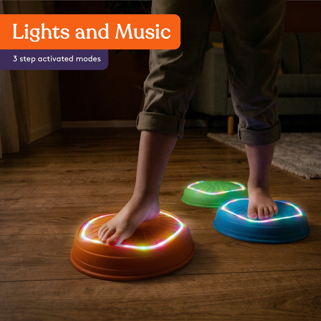 Musical LED stepping stones for kids, view 5