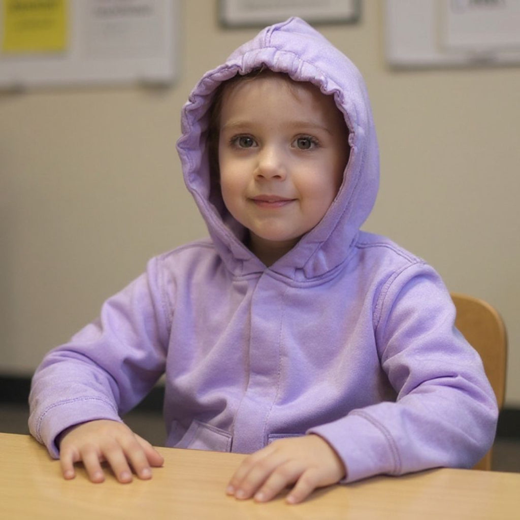 Kids QuietSense sound reducing hoodie, view 3