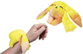 Spark Mini Wrist Hugger, a small yellow Moon Pals wrist plush