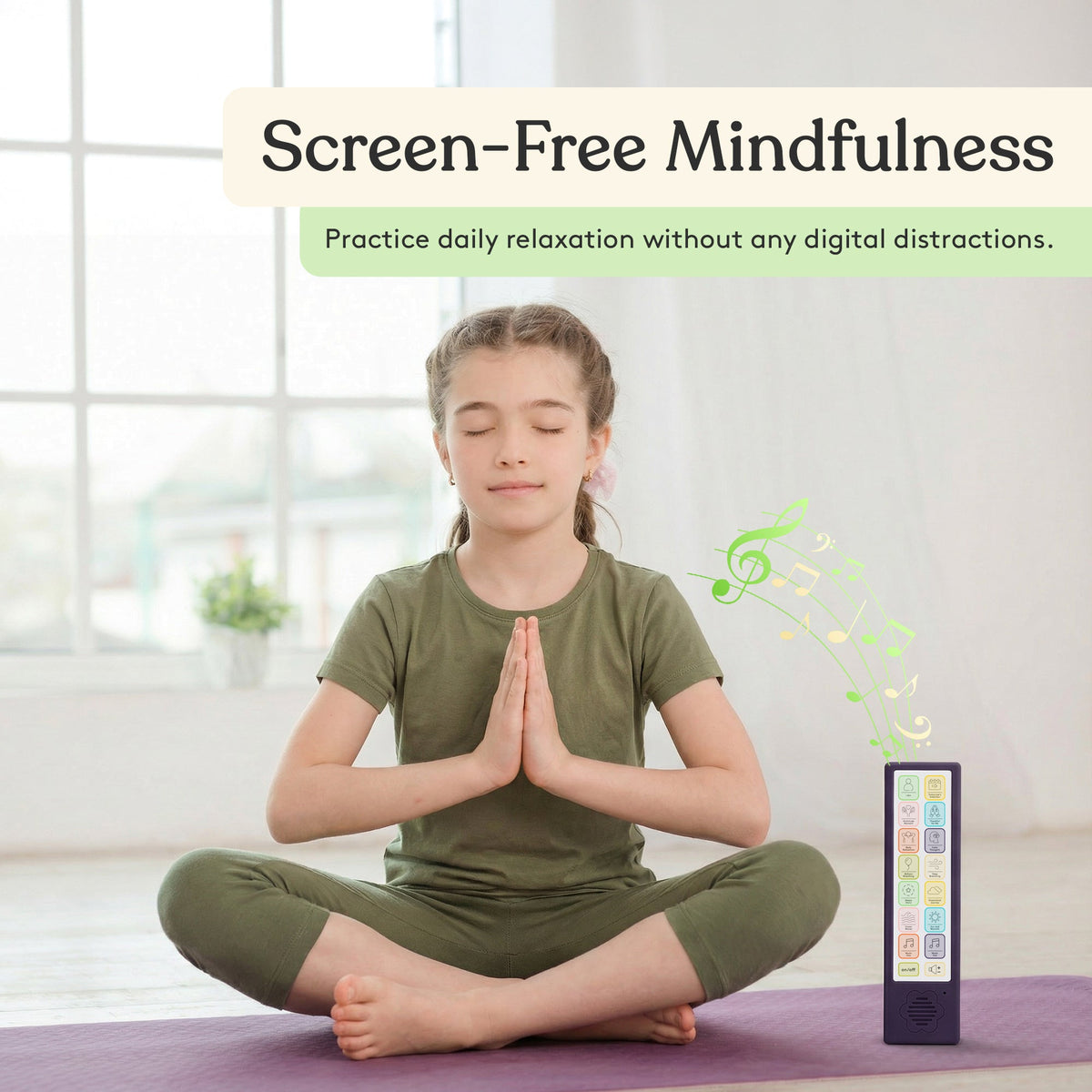 Meditation Buddy breathing device for kids, view 2