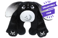 Midnight, a black collectible 5lb weighted Moon Pal plush