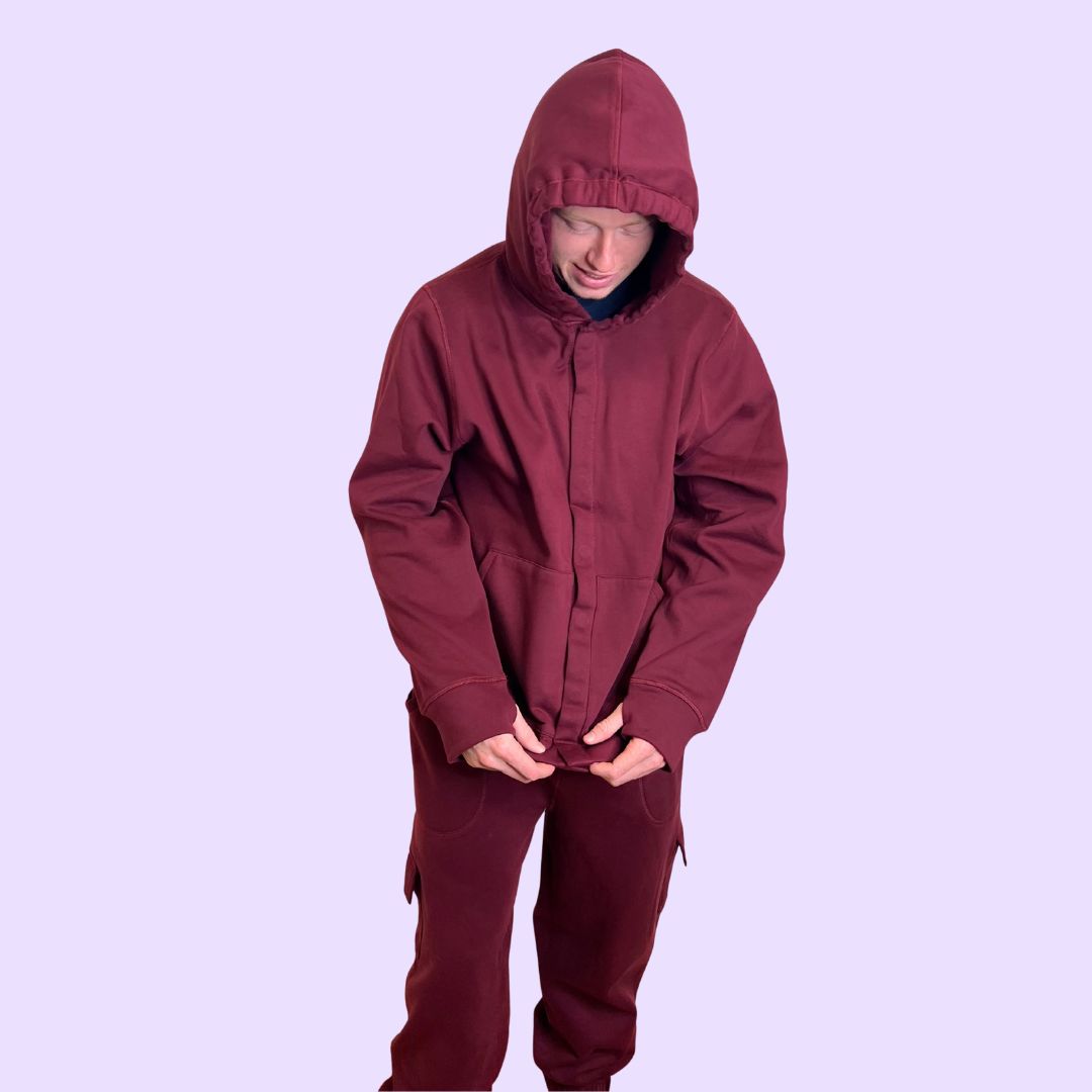 Adult QuietSense sound reducing hoodie, view 14