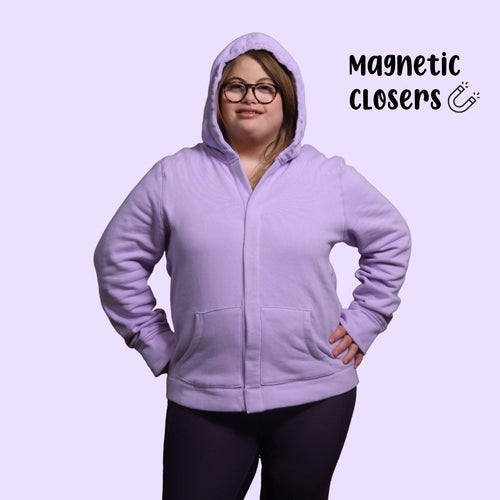 Adult QuietSense sound reducing sensory hoodie