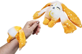 Ori Mini Wrist Hugger, a small yellow Moon Pals wrist plush