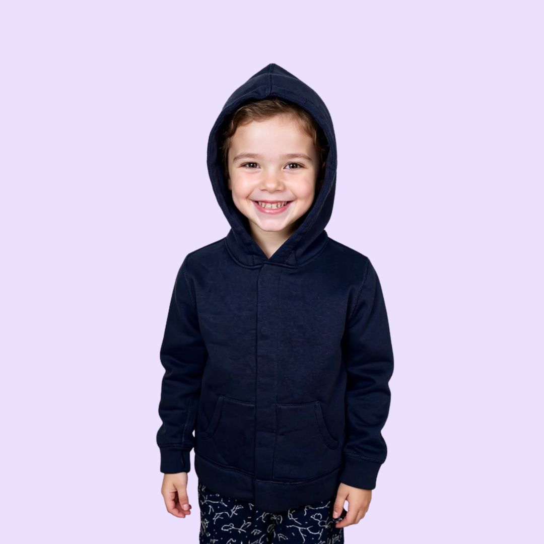 Kids QuietSense sound reducing hoodie, view 7