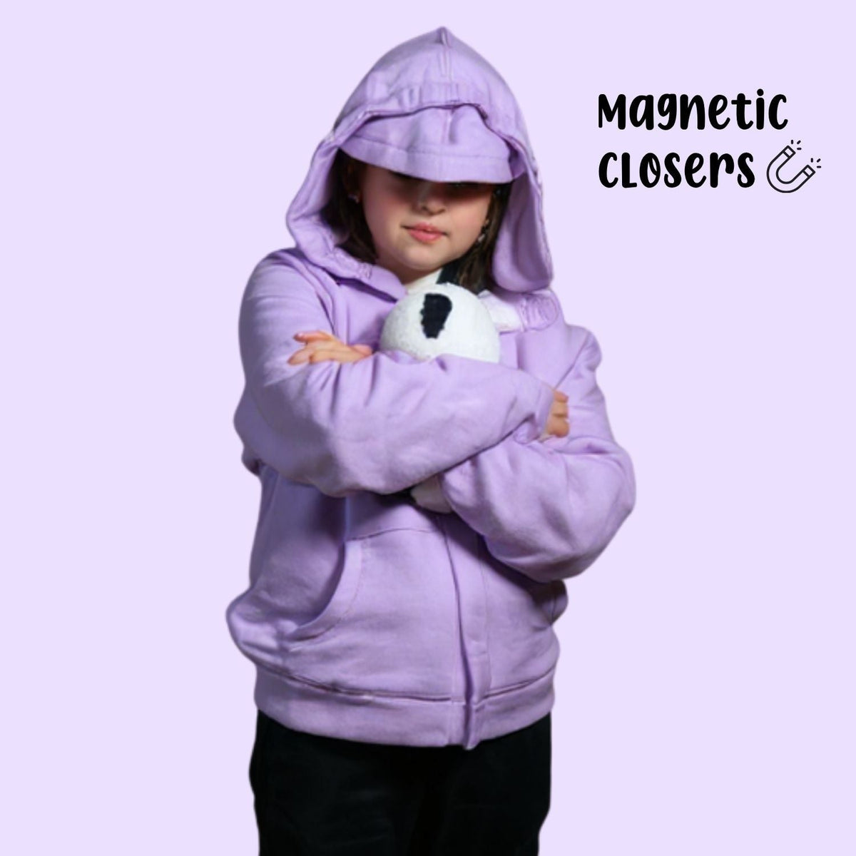 Kids QuietSense sound reducing sensory hoodie