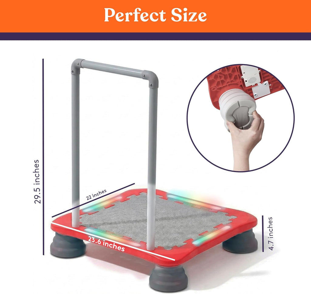 Musical LED trampoline board for kids, view 10