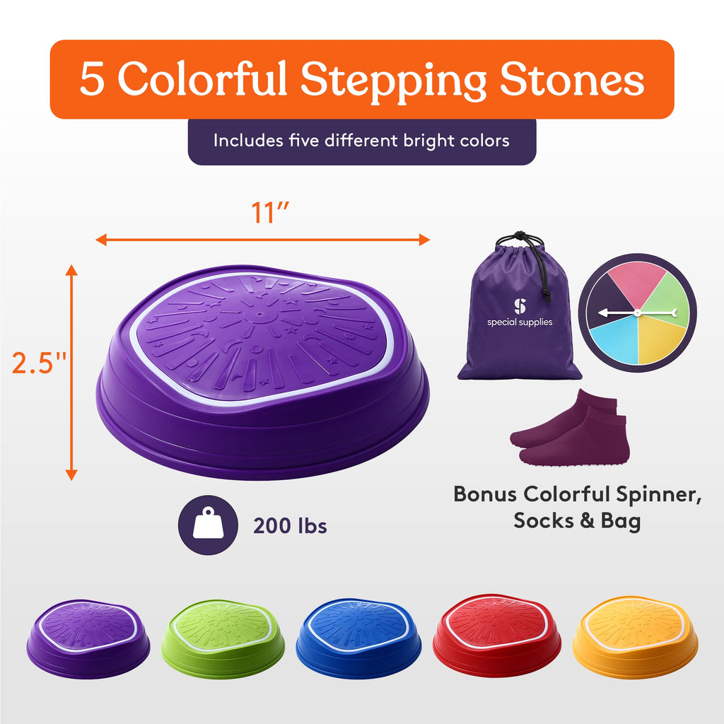 Musical LED stepping stones for kids, view 3