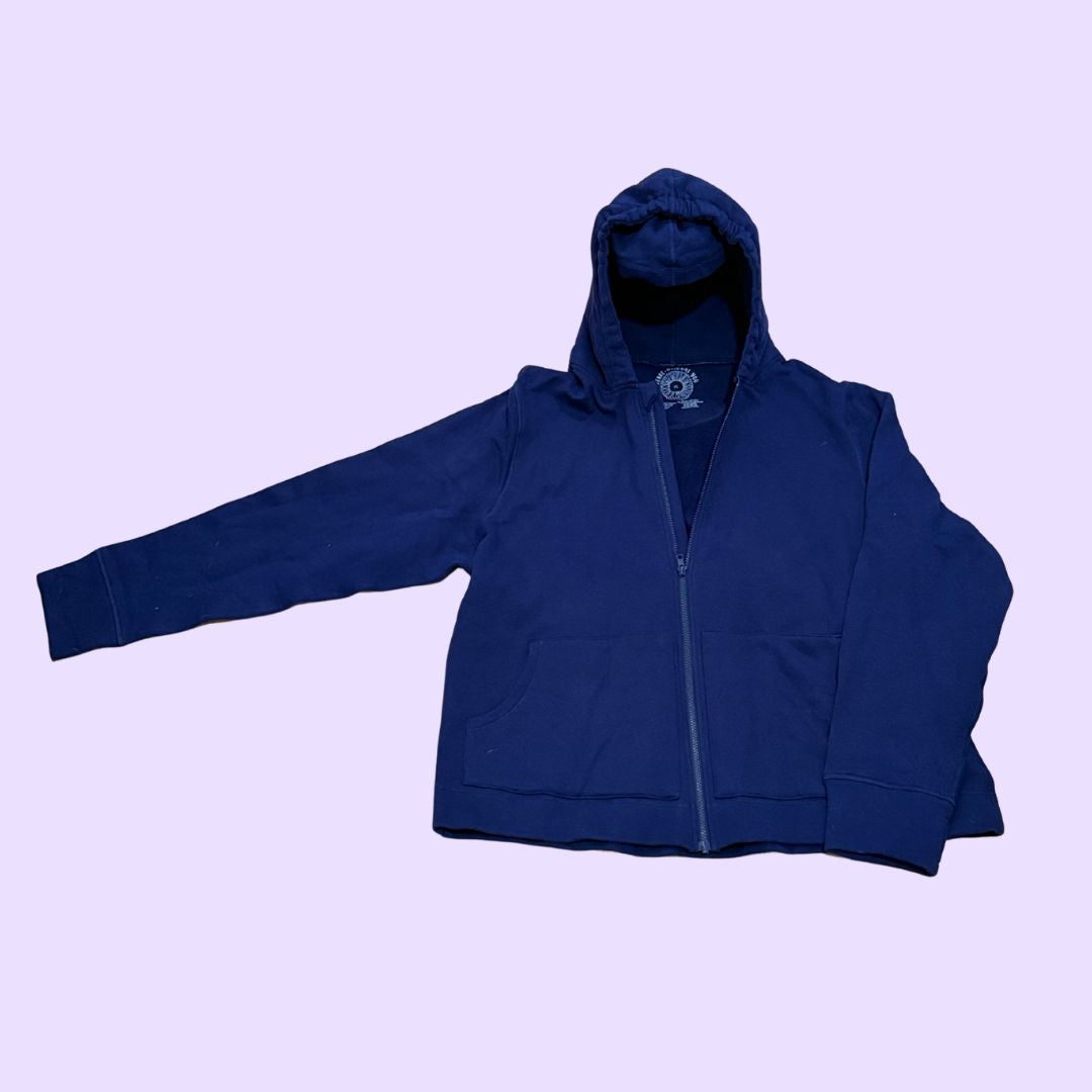 Adult QuietSense zip sound reducing hoodie, view 4