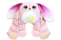 Mylo, an orange 5lb weighted Moon Pal plush