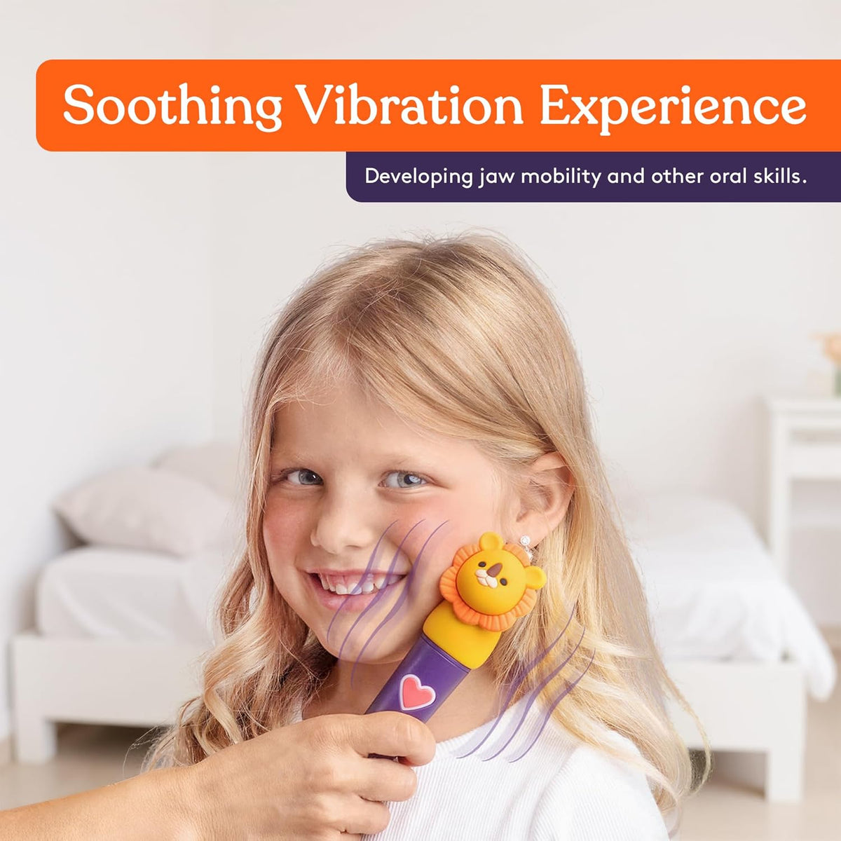 Buzz Pal vibrating oral motor tool, view 4