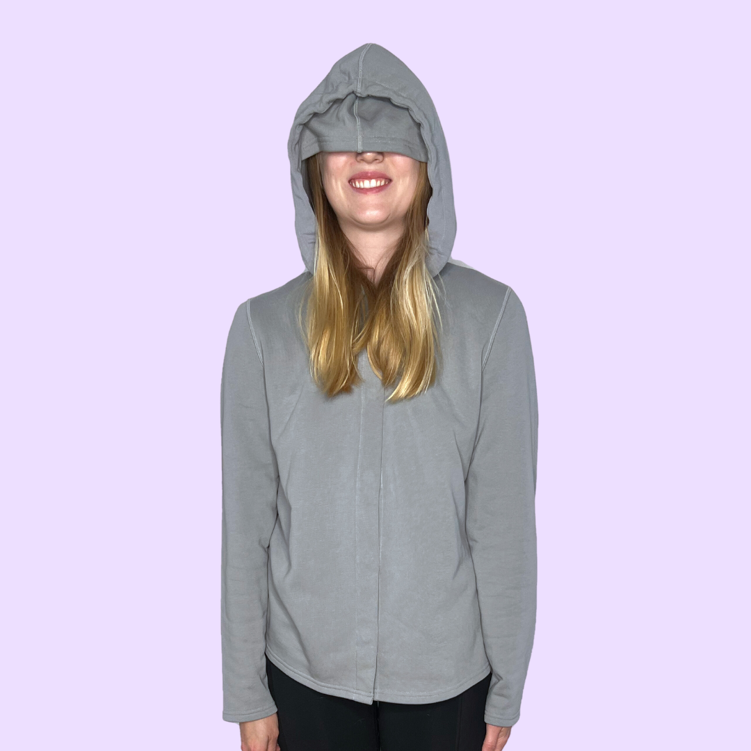 Adult QuietSense sound reducing hoodie, view 18