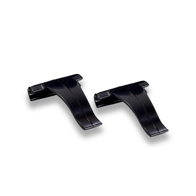 TouchPoints clothing clips, a pair of black replacement clips