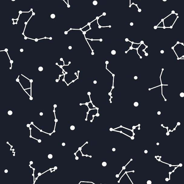 Adult QuietSense sound reducing hoodie in constellation print