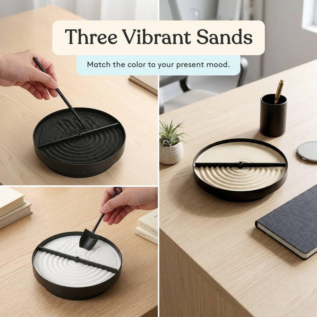 Zen garden sand spinner, view 4