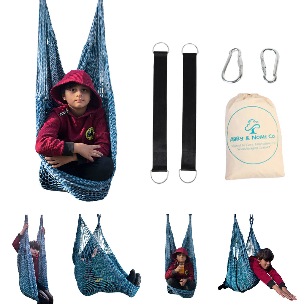 Therapist-designed outdoor sensory swing, view 9