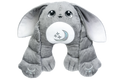 Gamma, a green jumbo 5lb weighted Moon Pal plush