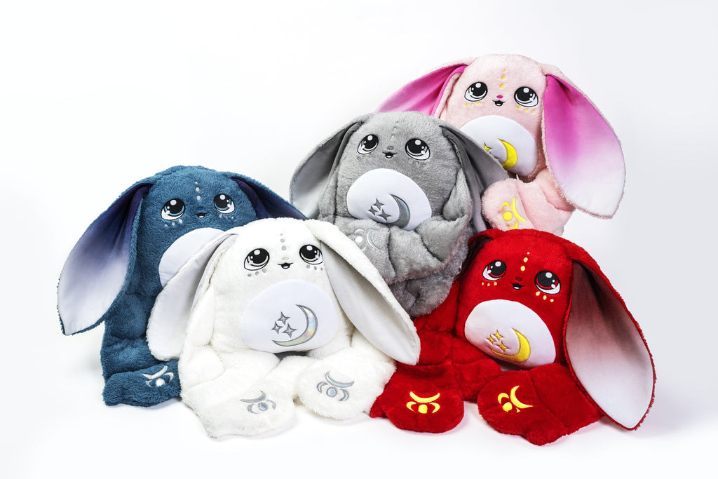 Group of Moon Pals weighted plush, view 8