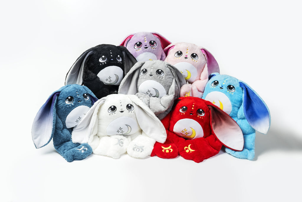 Group of Moon Pals weighted plush, view 7