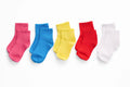SmoothToe sensory ankle socks with a flat toe seam, 5 pack in mixed colors