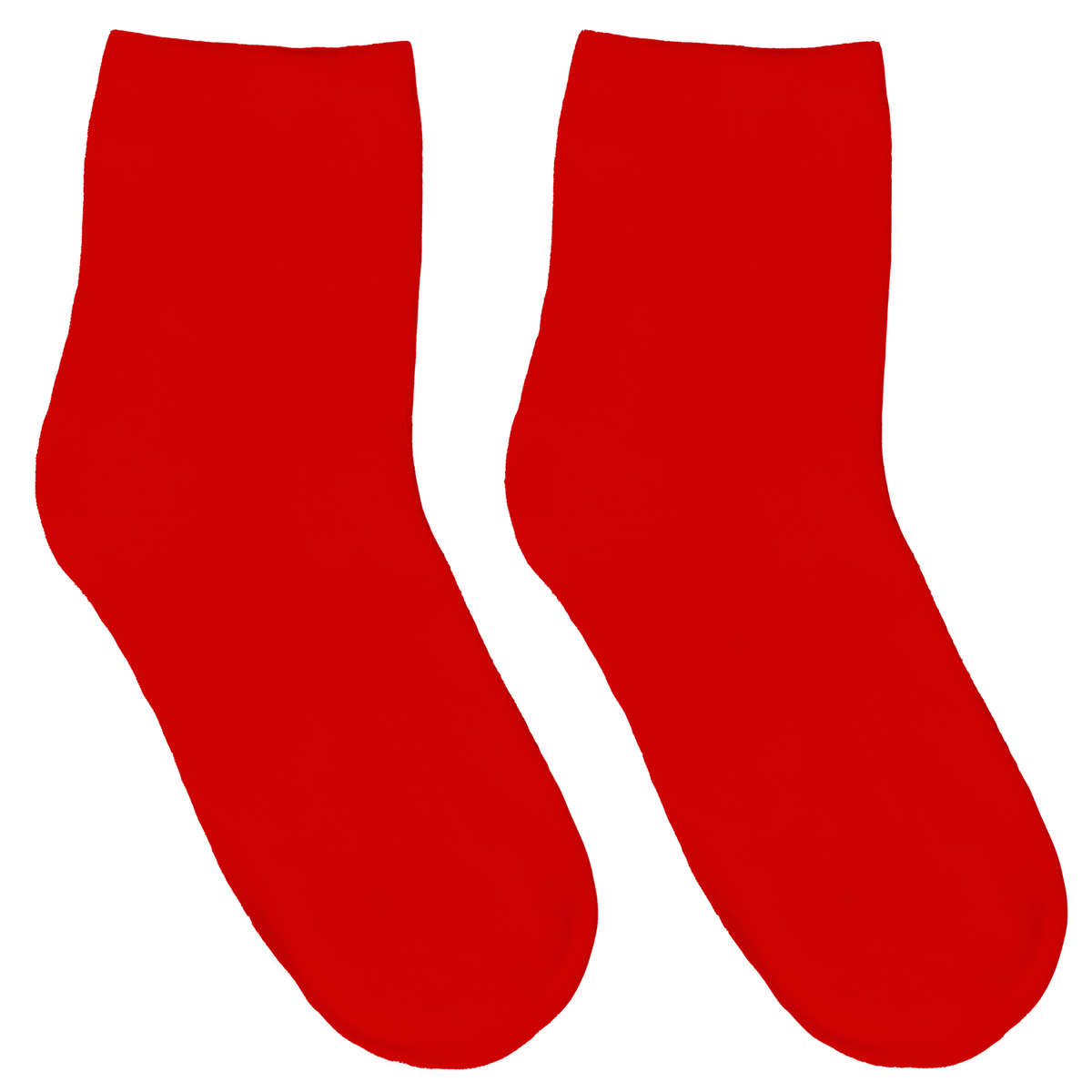 SmoothToe sensory crew socks in red