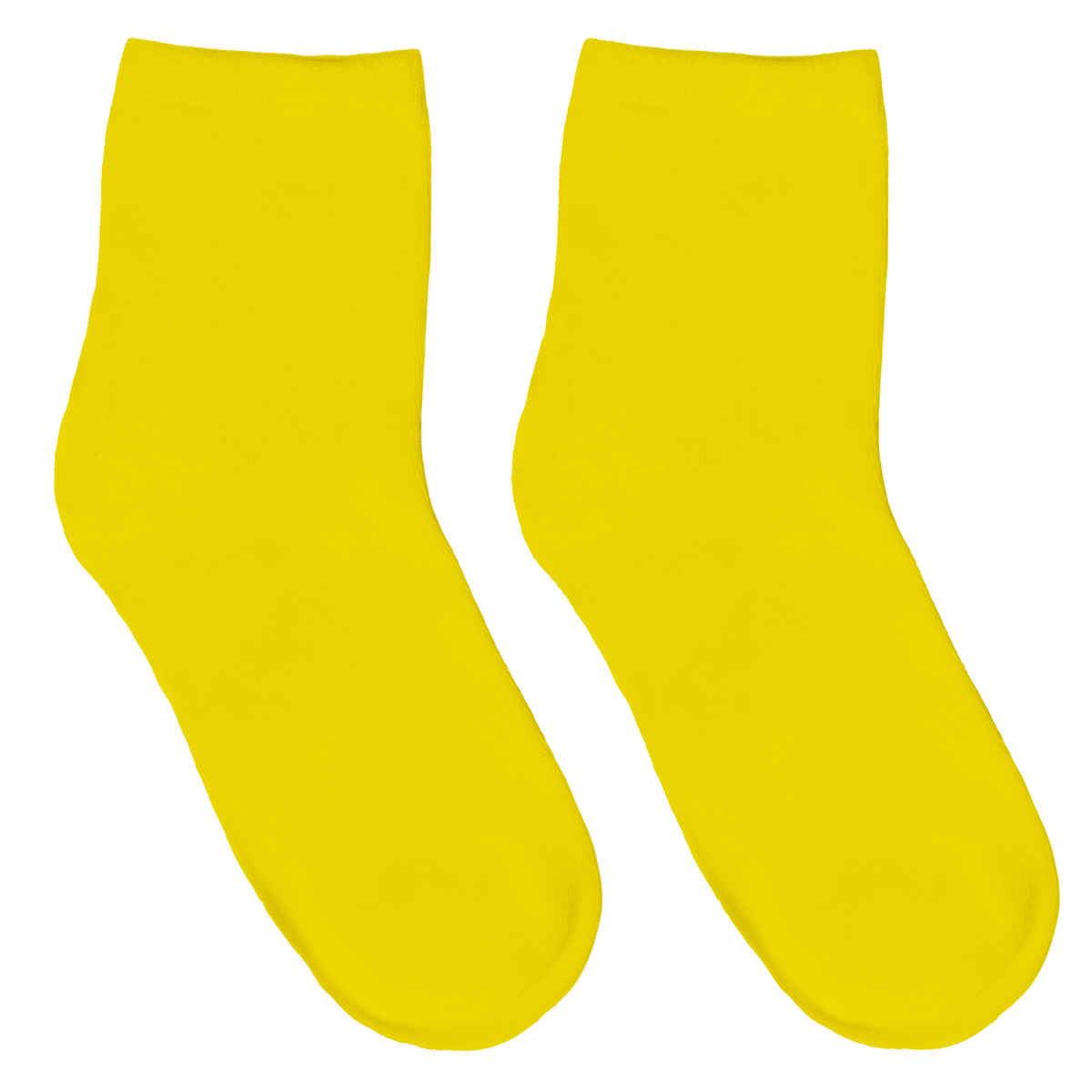 SmoothToe sensory crew socks in yellow