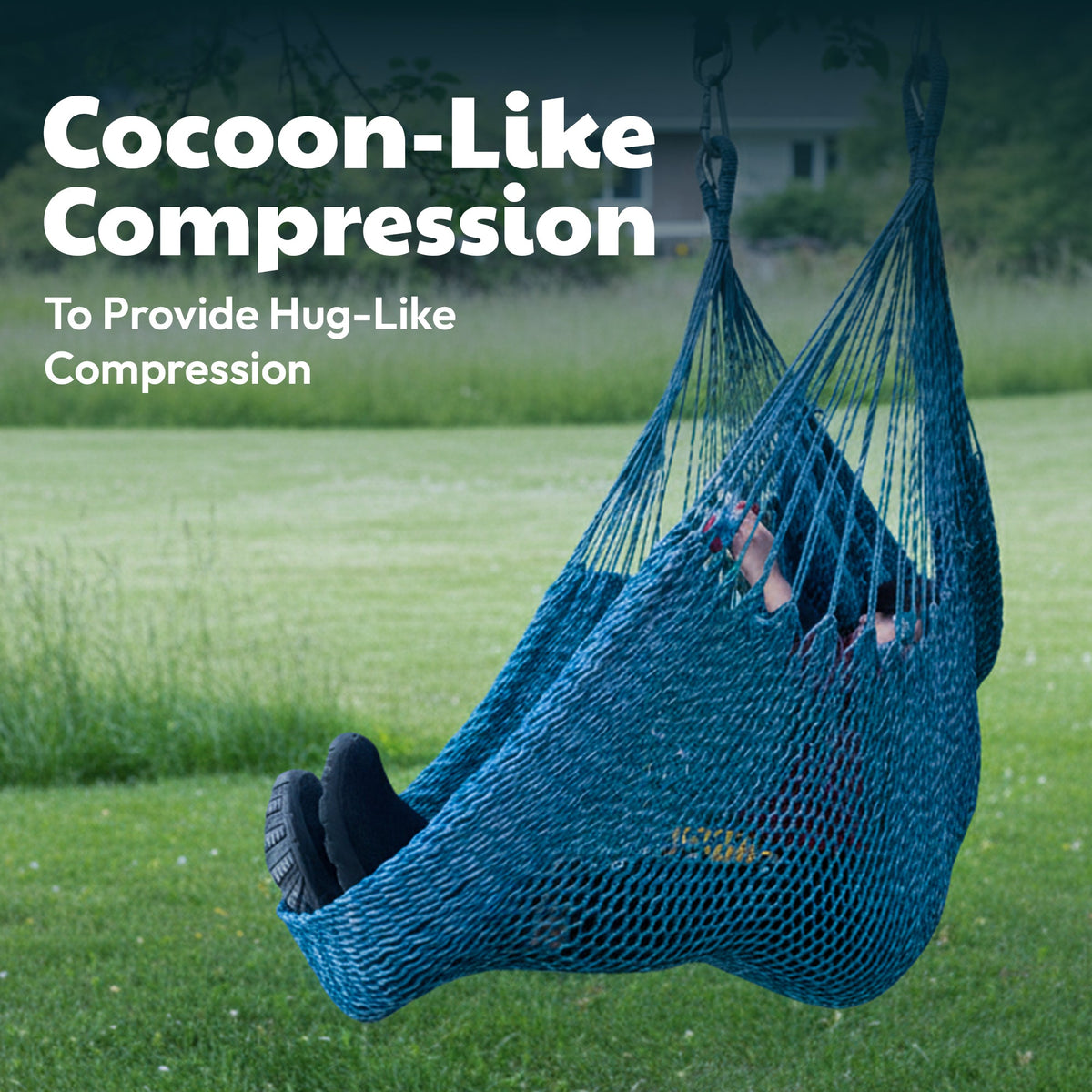 Therapist-designed outdoor sensory swing, view 5