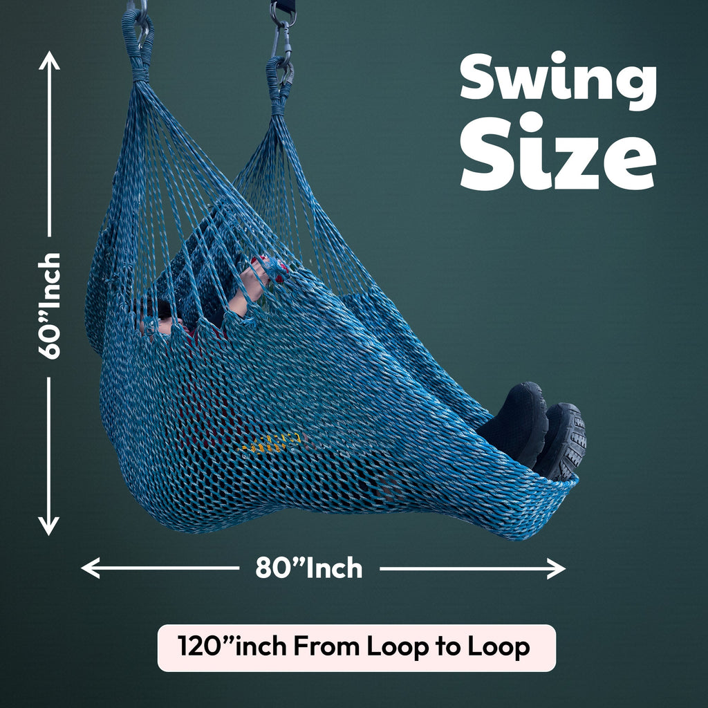 Therapist-designed outdoor sensory swing, view 6