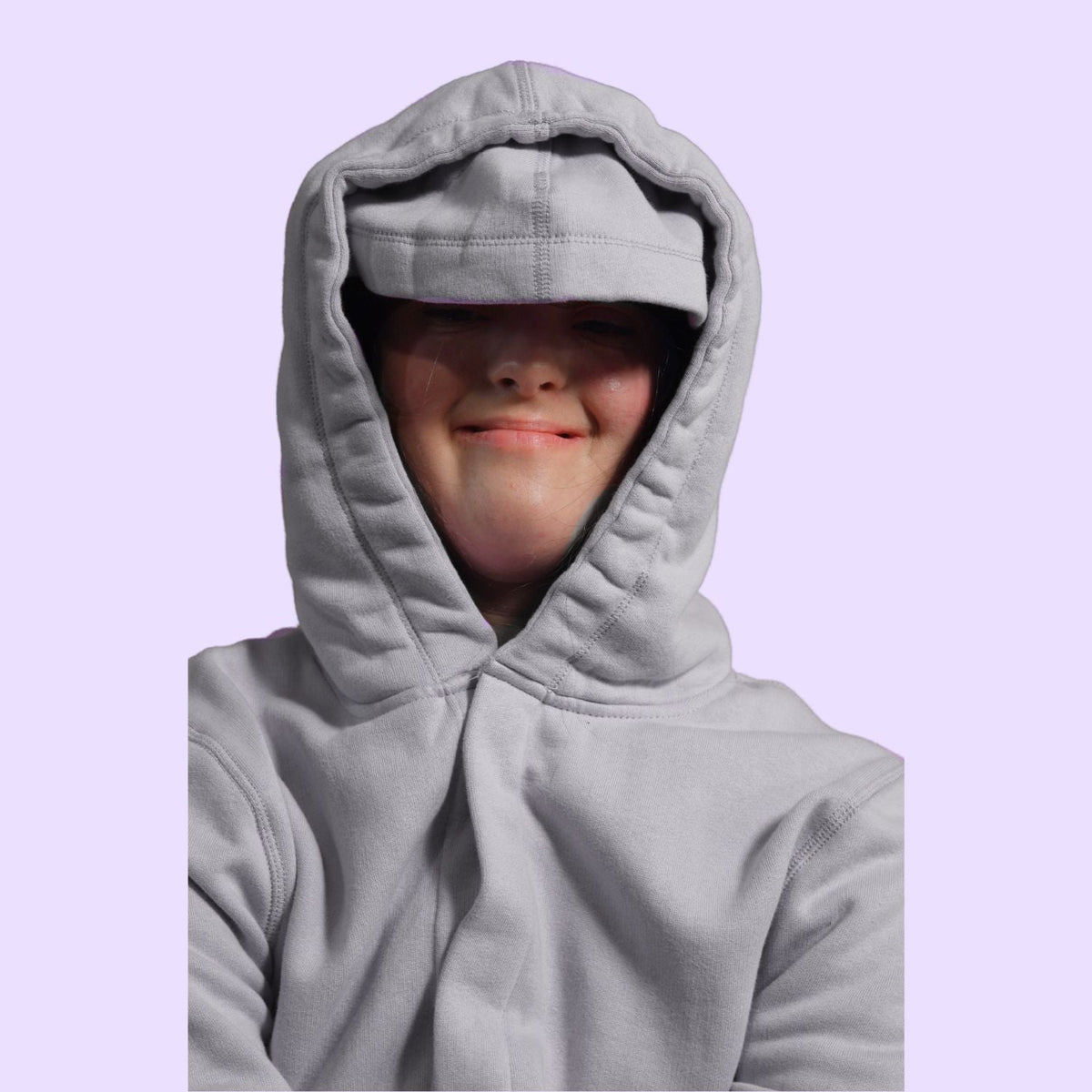 Adult QuietSense sound reducing hoodie, view 5