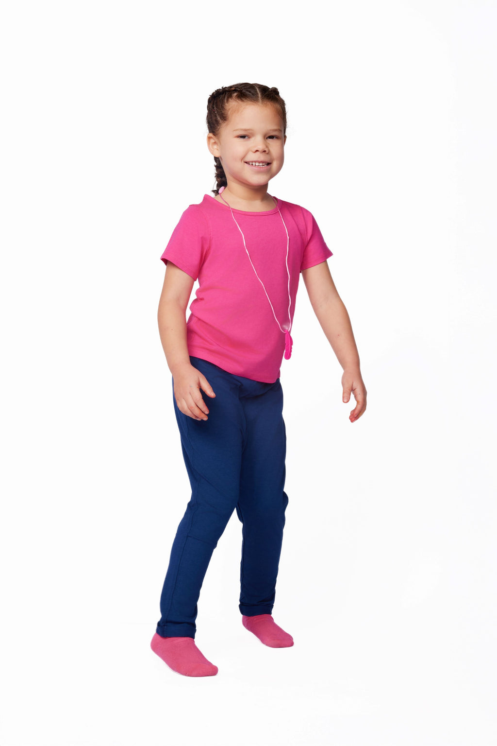 Everyday sensory friendly kids jogger in navy, view 9