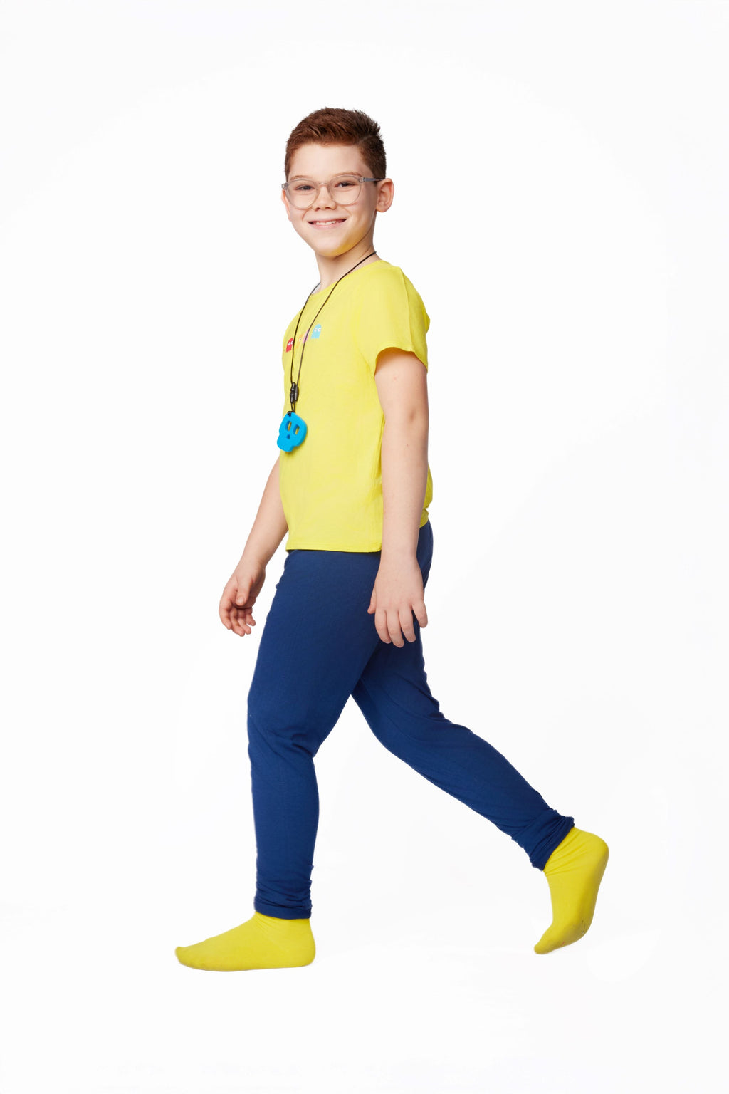 Everyday sensory friendly kids jogger in navy, view 7