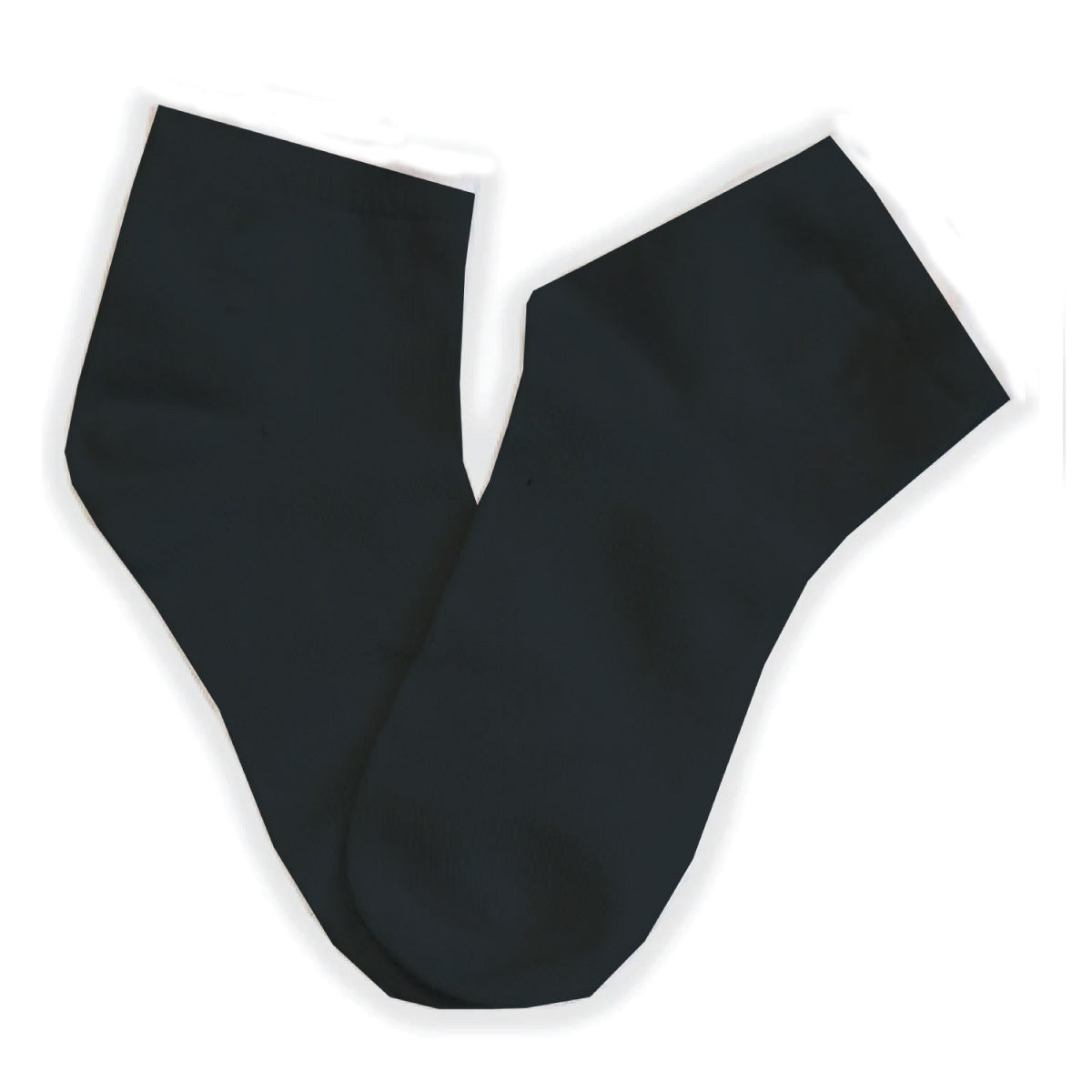 SmoothToe sensory ankle socks in black