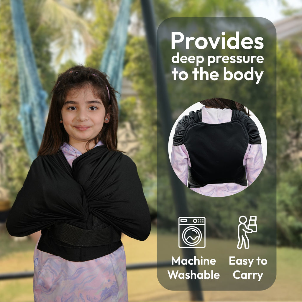 Wearable Hug compression vest, size small, view 5