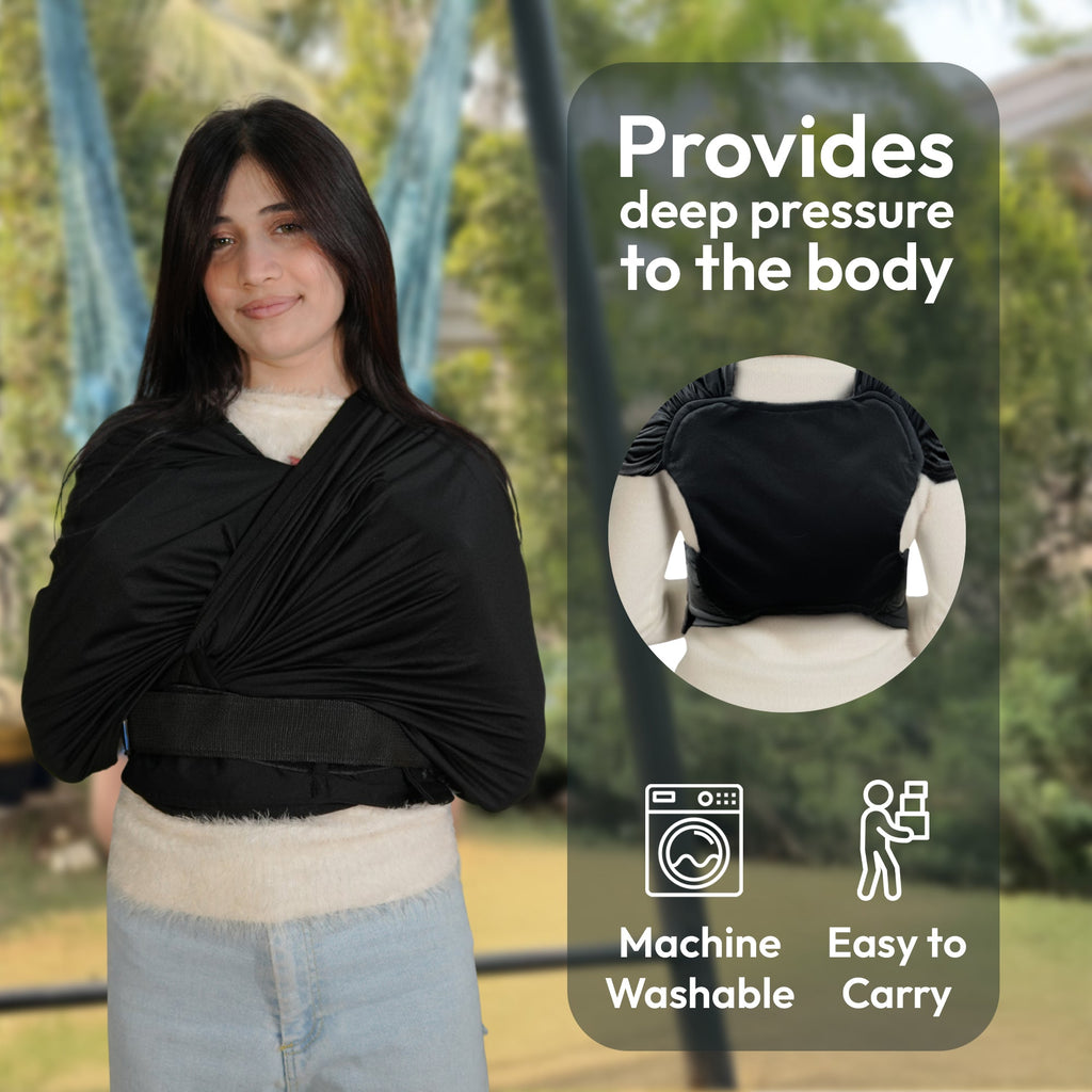 Wearable Hug compression vest, size large, view 2