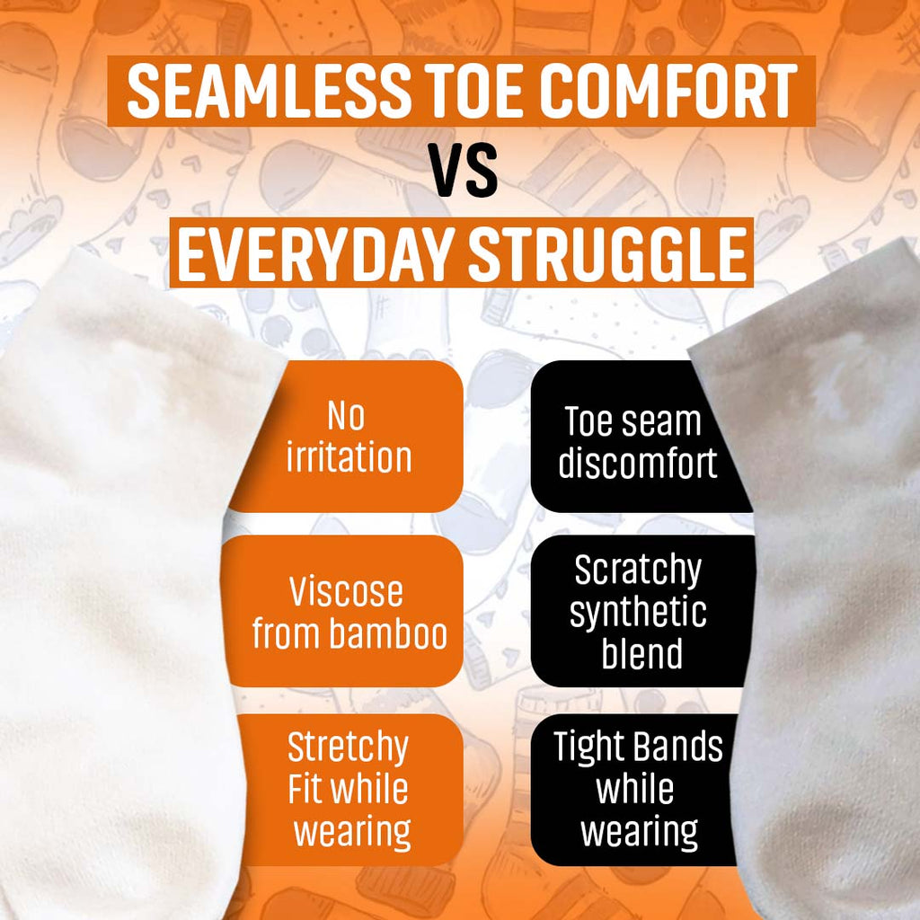 SmoothToe sensory ankle socks, view 13