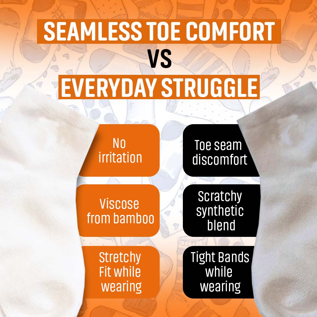 SmoothToe sensory ankle socks, view 13