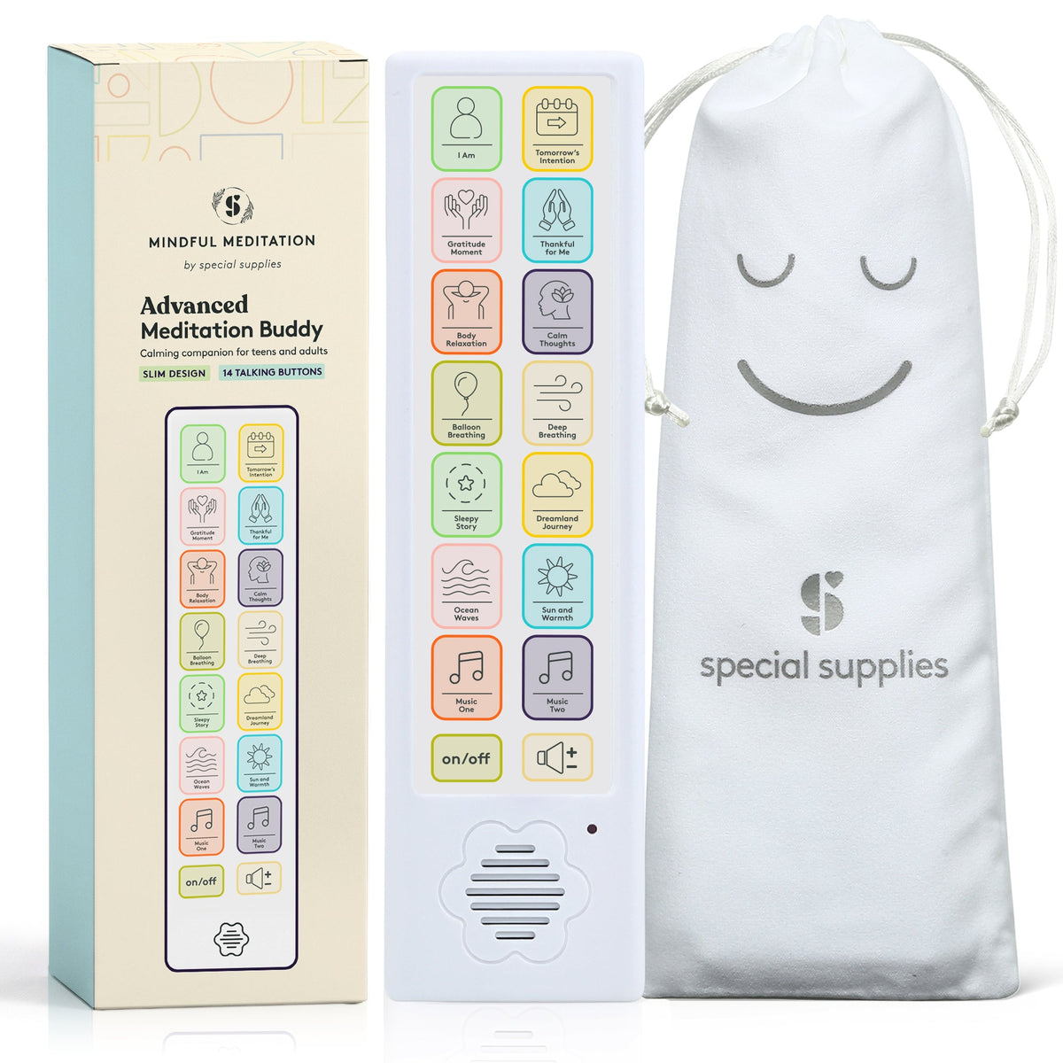 Meditation Buddy screen-free breathing device for adults