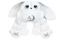 Snowball, a winter-white jumbo 5lb weighted Moon Pal plush