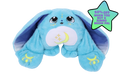 Bo Jr., a kid-sized 2.5lb weighted Moon Pal plush