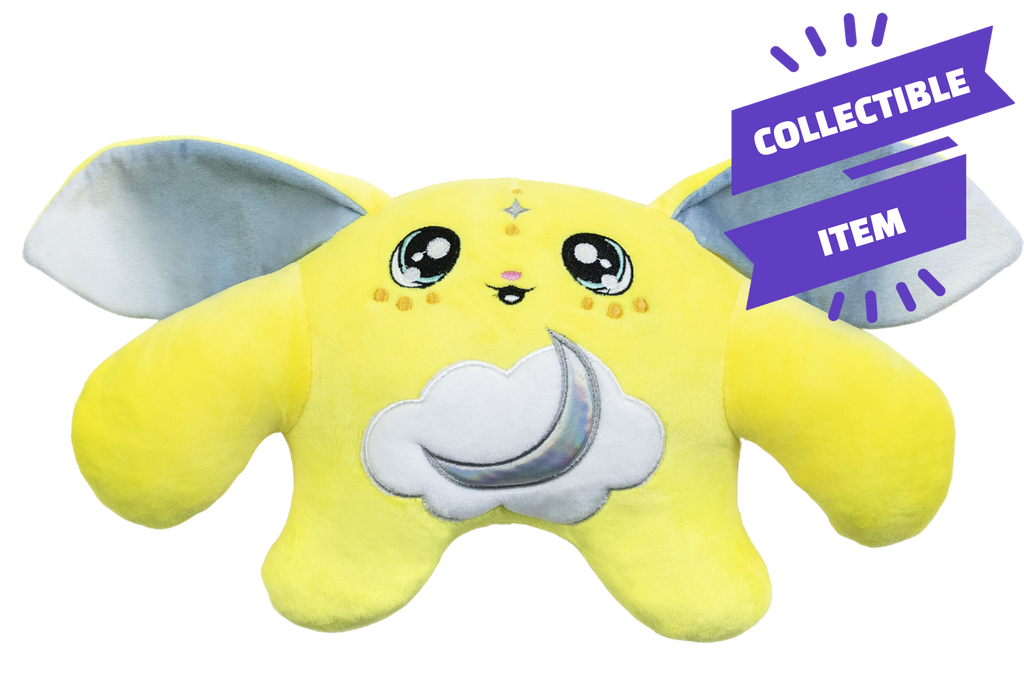 Macaroni, a 1.5lb microwavable Moon Pal plush